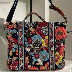 Vera Bradley Happy Snails Laptop Bag